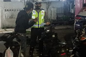 Banyak Dikomplain Warga, Satlantas Polres Bitung Tertibkan Knalpot Racing