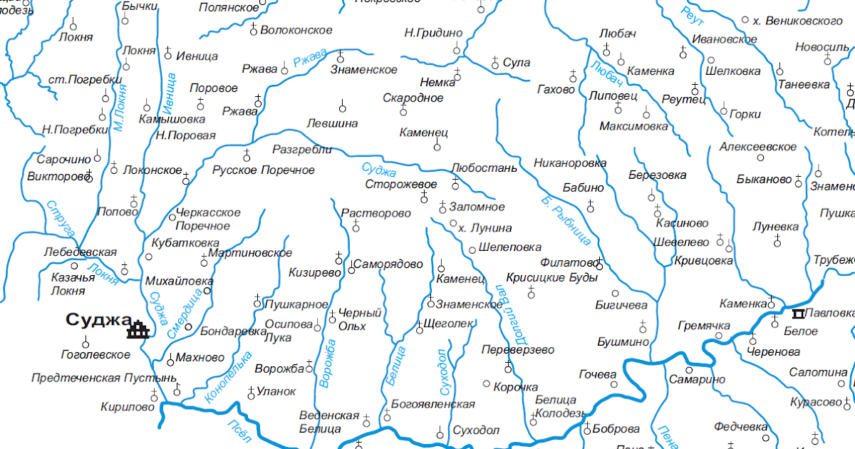Карта суджанского района курской. Суджанский уезд Курской губернии. Дедиловский уезд карта. Карта Суджанского района. Словохотов Муравский шлях.