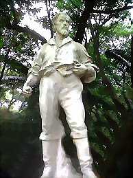 ANHANGUERA I e II - Bartolomeu Bueno da Silva Escultura Na Avenida Paulista Jardim Trianon