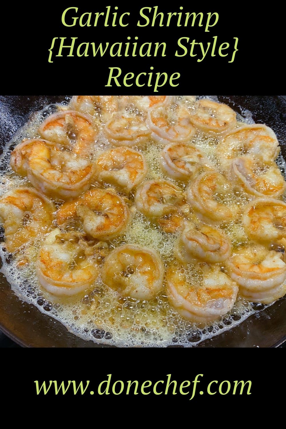 Garlic Shrimp {Hawaiian Style} Recipe