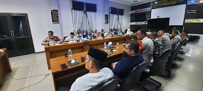 Bahas Vaiksinasi Merdeka Untuk Anak, Kapolres Gelar Rakor dengan Muspida Lhokseumawe dan Aceh Utara