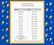 Early Dismissal Schedule