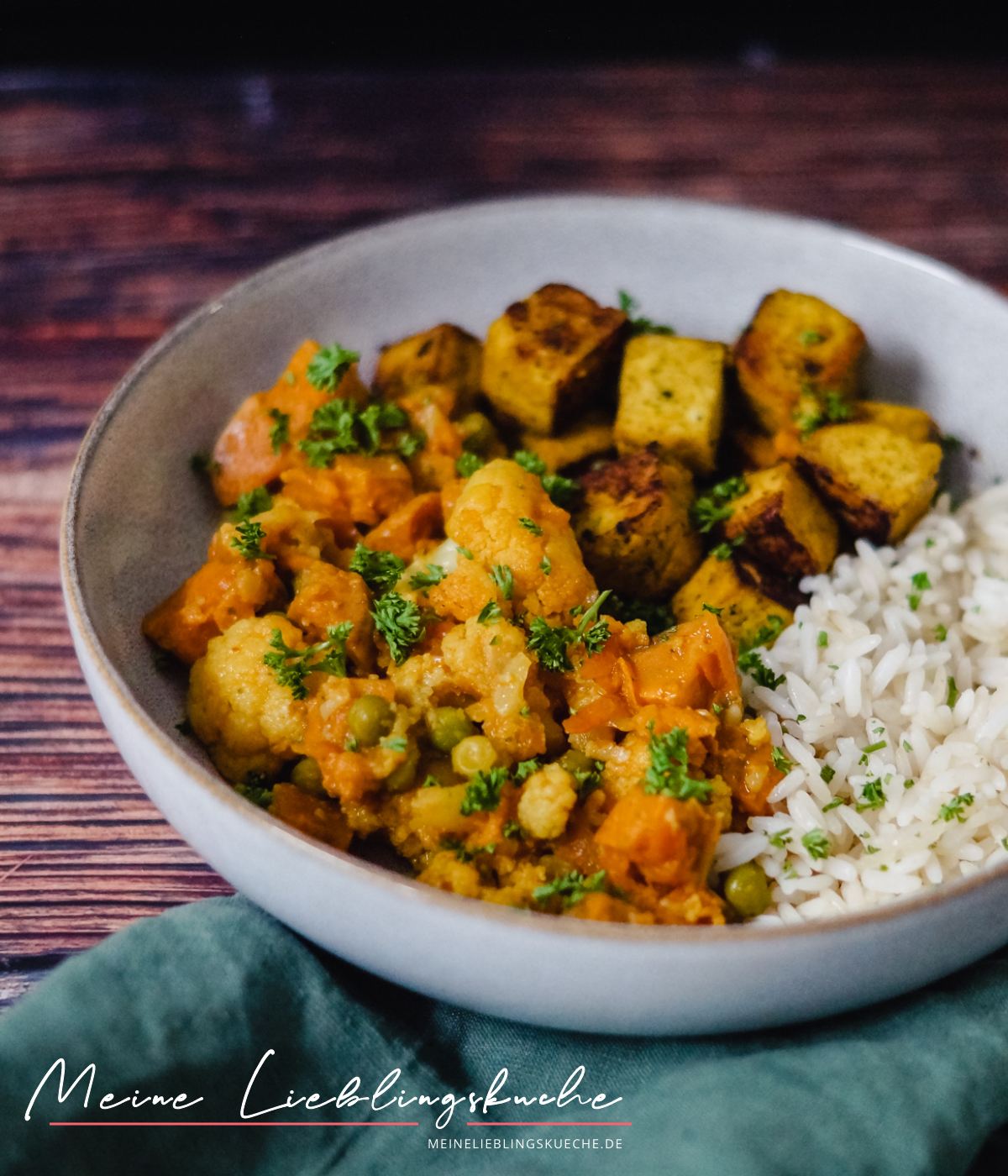 Blumenkohl Curry vegan