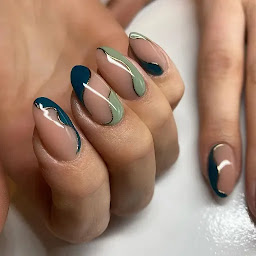 More swirl nail arts ideas.