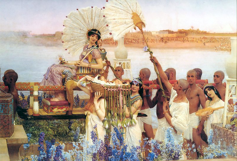 Lawrence Alma-Tadema, "The Finding of Moses" (1904)