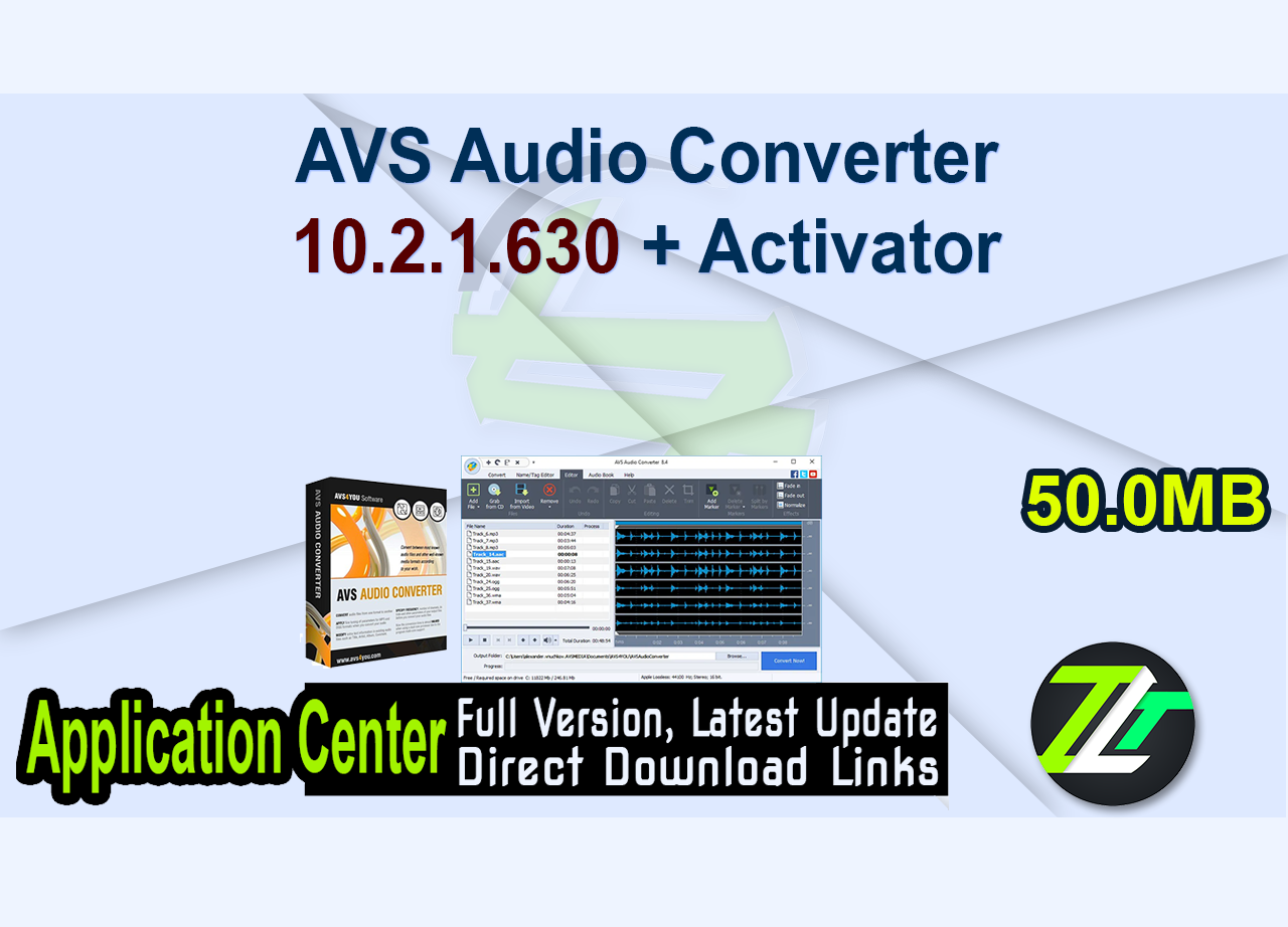 AVS Audio Converter 10.2.1.630 + Activator
