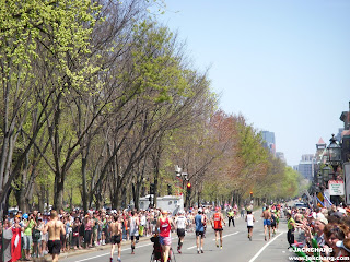 Boston Marathon-As the most watched marathon in the world every April, it is more like a festival day.