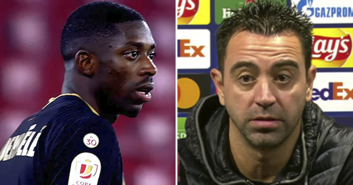 Xavi feels Disappointed by Dembele amid contract talks breakdown