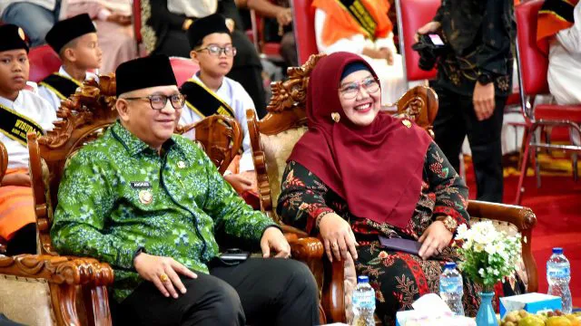 Pj Wako Padang Tuanku Andree Algamar Hadiri Wisuda Tahfiz ke-VIII Sekolah Alam Ar-Royyan
