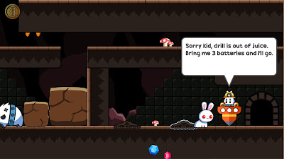 A Pretty Odd Bunny game screenshot