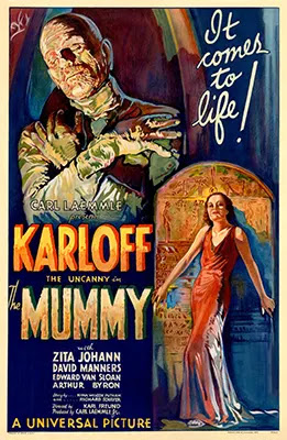 Boris Karloff in The Mummy