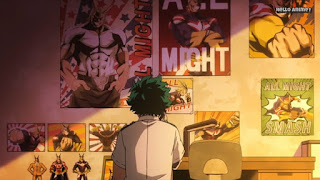 ヒロアカ アニメ 3期25話 緑谷出久 寮 部屋 Midoriya Izuku デク DEKU | 僕のヒーローアカデミア63話 My Hero Academia