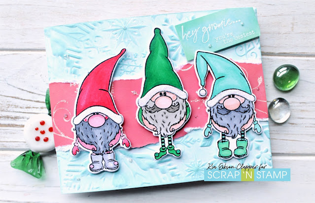 Scrap'n Stamp Gnomes for the Holidays Hop — Kia's Art Bits