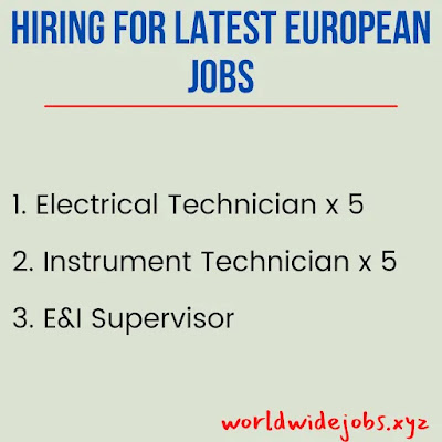 Hiring for Latest European Jobs