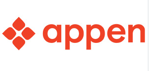 The logo of Appen, a global provider of human-annotated data for training AI and machine learning models.