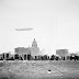 Pictures of Graf Zeppelin over Chicago that left the onlookers in complete awe, 1929