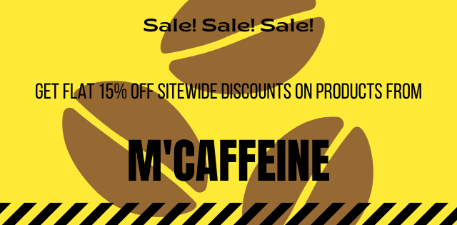 MCaffeiene coupon code: save flat 15% sitewide -GB SHOPPERZ