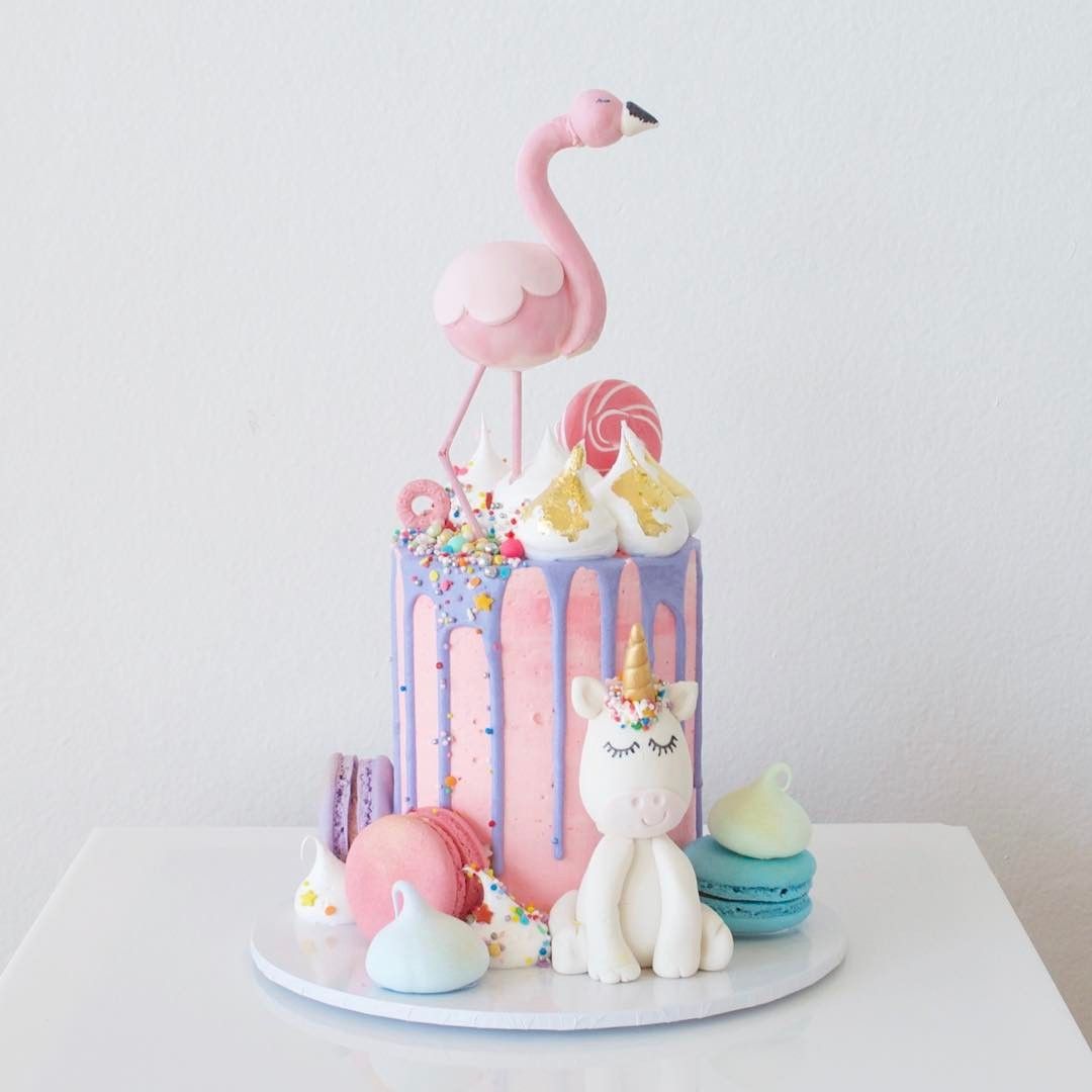 flamingo cake ideas