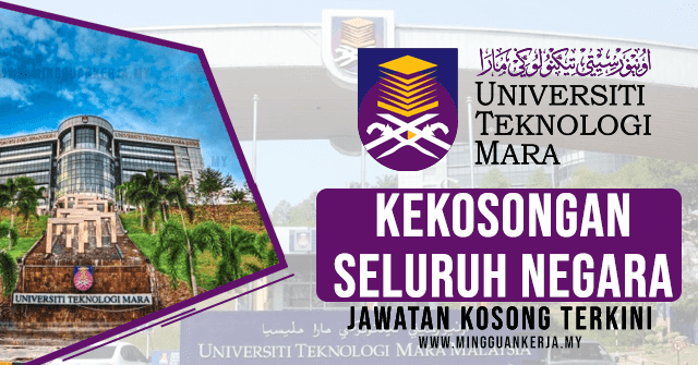 Mohon Jawatan Kosong Terkini Kerani N19 Universiti Teknologi Mara (UITM) November 2021. Khas kepada anda yang sedang mencari pekerjaan dan berminat untuk menjawat jawatan kosong terkini yang tertera pada halaman Mingguan Kerja.