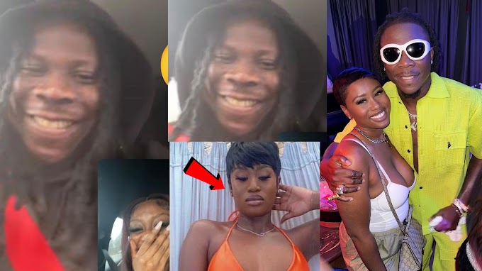 N@k.£d Pictures Out As Stonebwoy U.S.A G!rlfriend Pops Up And Causes C0nfusion On The Internet