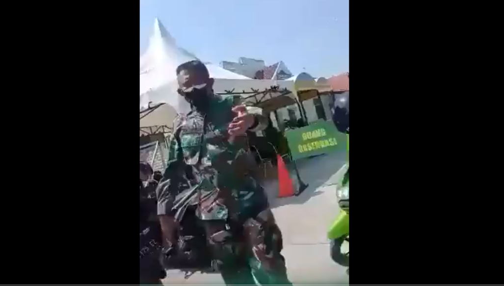 Heboh Video Aparat Tuduh Warga Bagian Golongan FPI Gegara Menolak Divaksin