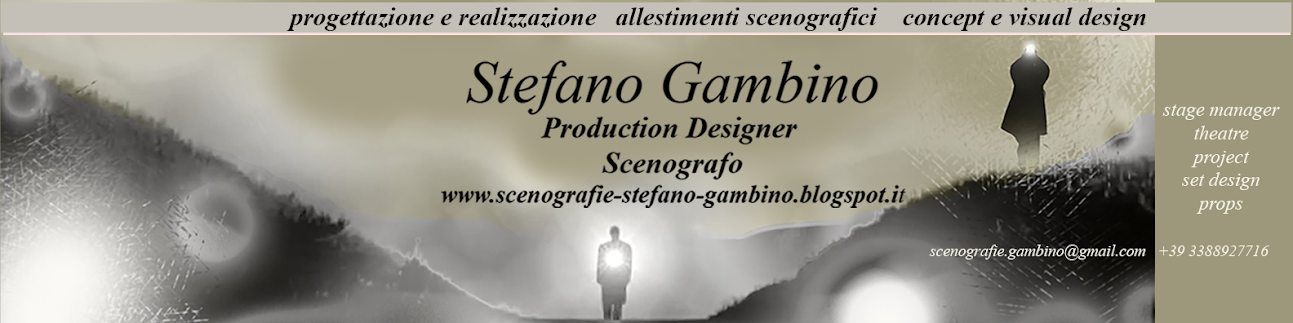 Scenografo Stefano Gambino - Portfolio e Curriculum