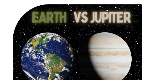 Earth vs. Jupiter: Exploring the Differences between the Blue Planet and the Mighty Gas Giant
