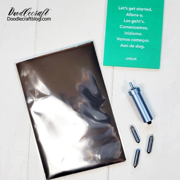 Supplies Needed for Foil Cards: Cricut Machine Cricut Foil Transfer Kit Cardstock Paper Adhesive