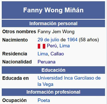 FANNY WONG MIÑÁN - FANNY JEM WONG EN WIKIPEDIA.ORG 🌸🍀🌸🍀🌸🍀