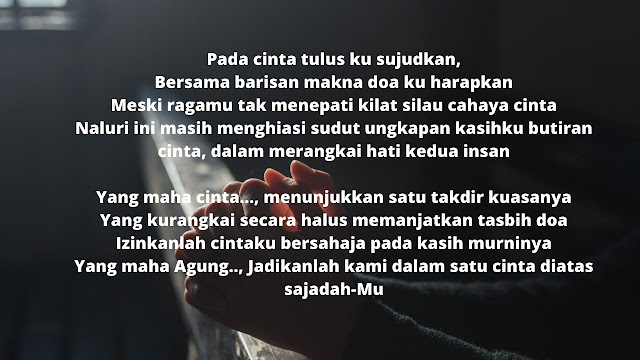 Puisi Cinta Dalam Doa