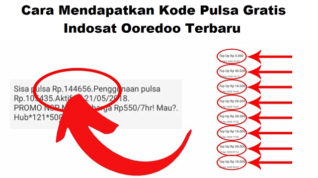 Kode Pulsa Gratis Indosat Ooredoo