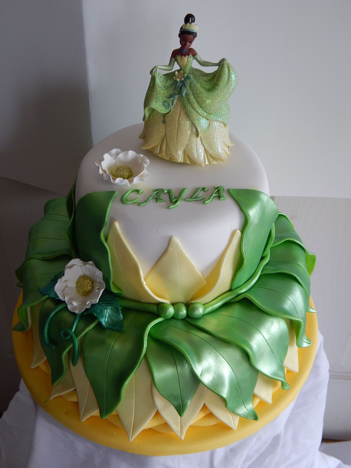 princess and the frog cake