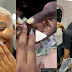 'She Can Be Arrested" - Reactions As Nancy Isime Decorates Her Nails With Dollar Notes (Video)