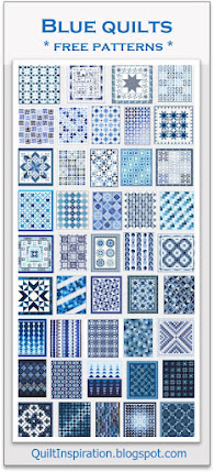 free patterns! blue quilts (CLICK!)