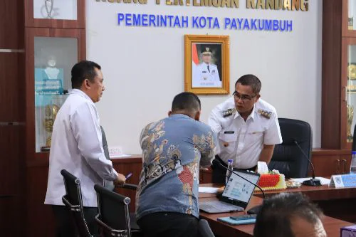 Pemeko Payakumbuh Terima Audiensi dari PT Ruang Raya Indonesia