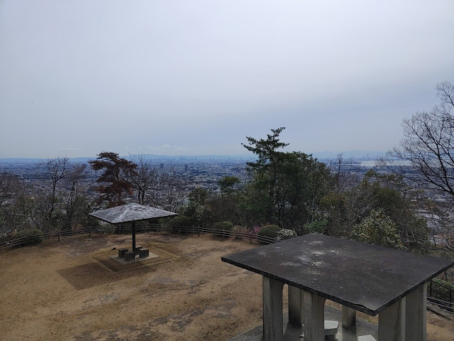 前山公園の展望台