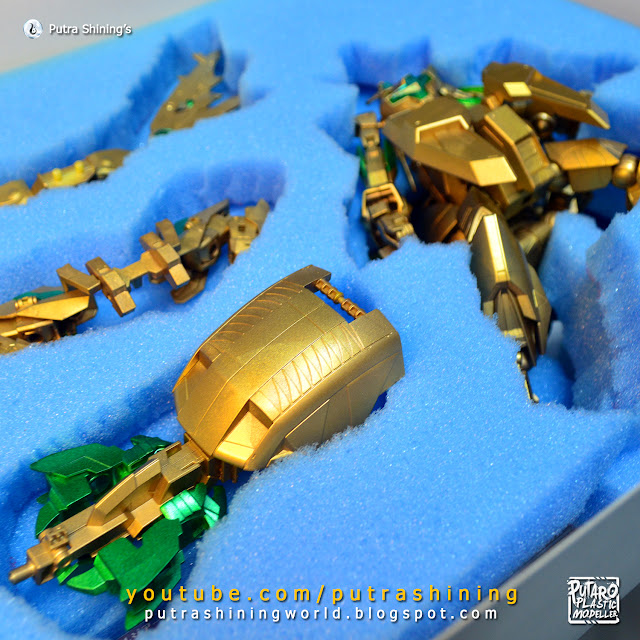 HGBD:R Re:Rising Gundam Custom Paint Gold! by Putra Shining