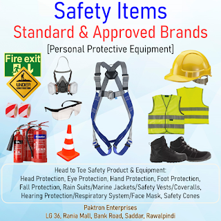 Paktron Enterprises Safety Items Supplier in Islamabad, Rawalpindi