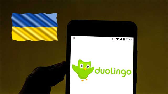 زيادة بنسبة 485٪ لتعلم اللغة الأوكرانية على تطبيق Duolingo بسبب حرب روسيا