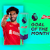 Salah wins double with Budweiser Goal of the Month