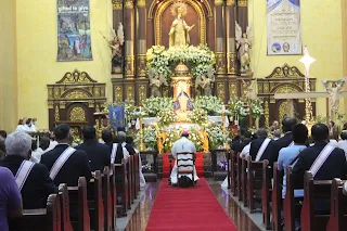 Isle and Main Altar of Diocesan Shrine and Parish of Our Lady of Mercy in Novaliches.