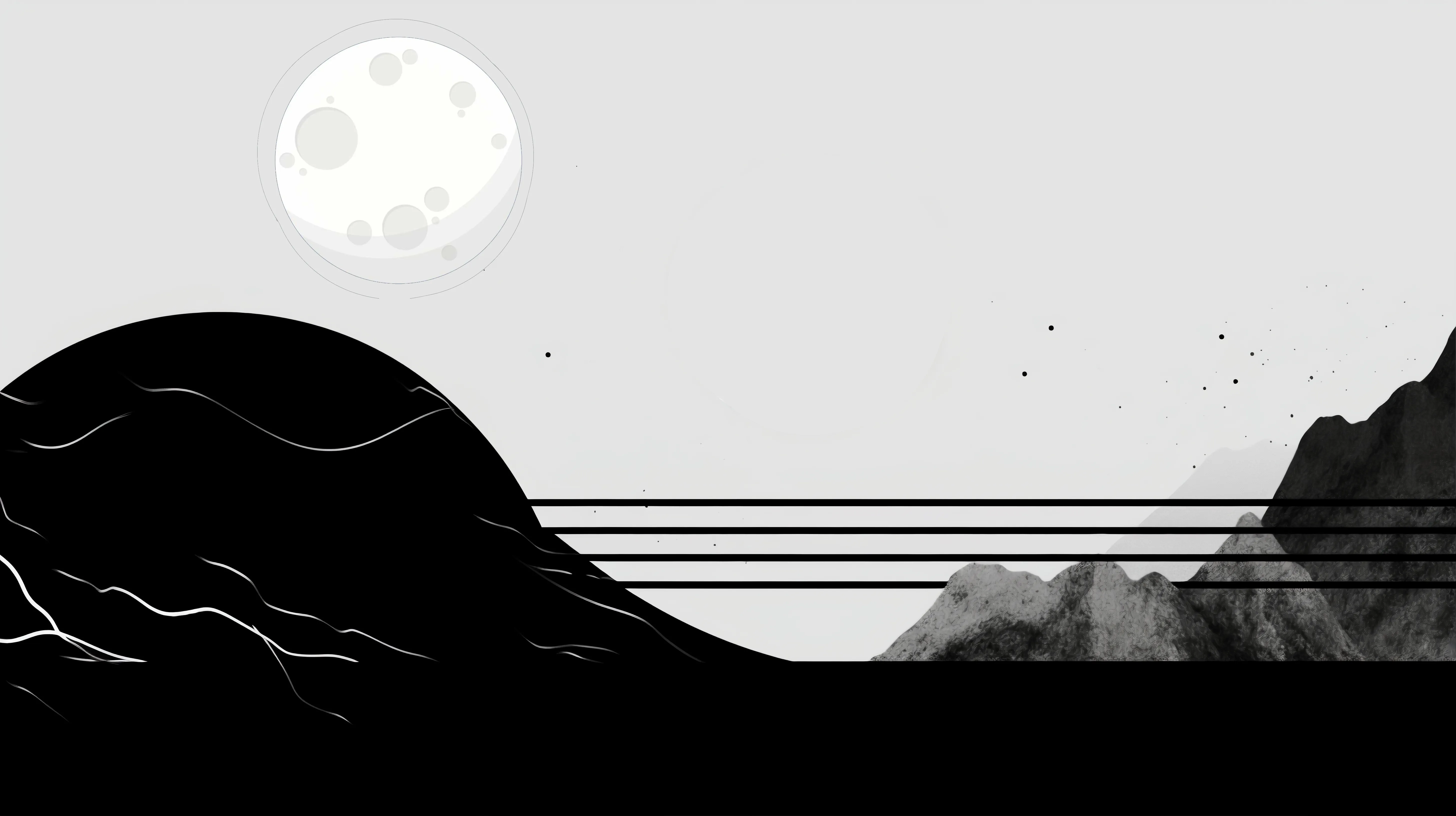 Black and white background
