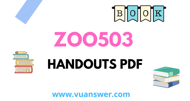 ZOO503 Zoogeography and Paleontology PDF