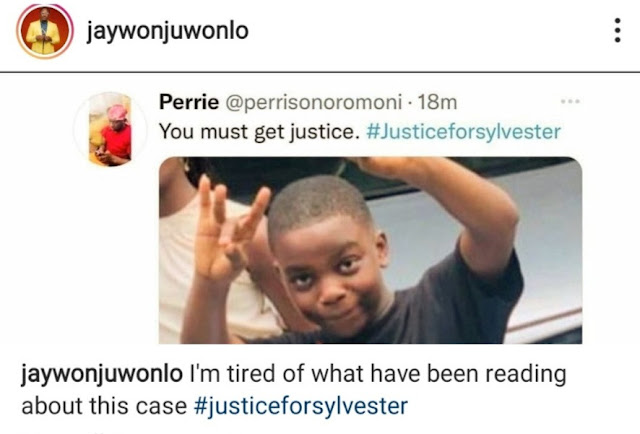 Mercy Johnson, Princess, Lepacious Bose, Jaywon and other celebrities demand justice For The Boy Who Was Allegedly Being Tortured By His Classmates For Refusing To Join Cult