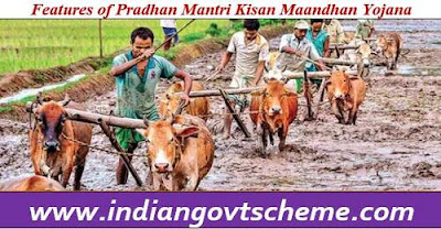 Features of Pradhan Mantri Kisan Maandhan Yojana