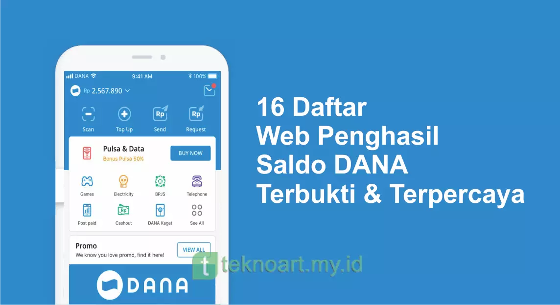 Web Penghasil Saldo DANA 2023