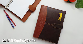 Notebook Agenda merupakan salah satu rekomendasi kado natal terbaik untuk rekan kerja