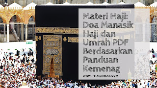Materi Haji: Doa Manasik Haji dan Umrah PDF Berdasarkan Panduan Kemenag