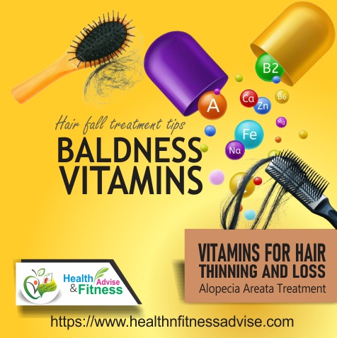 Baldness Vitamins For Hair Fall And Regrowth