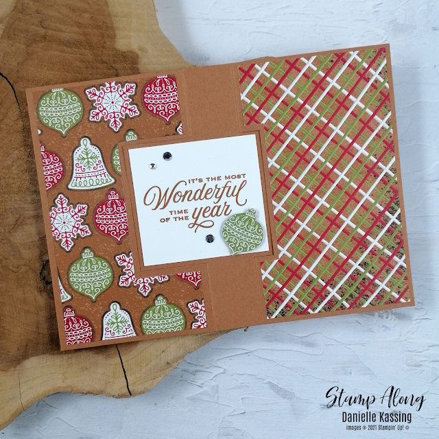 Stampin' Up! Gingerbread and Peppermint DSP